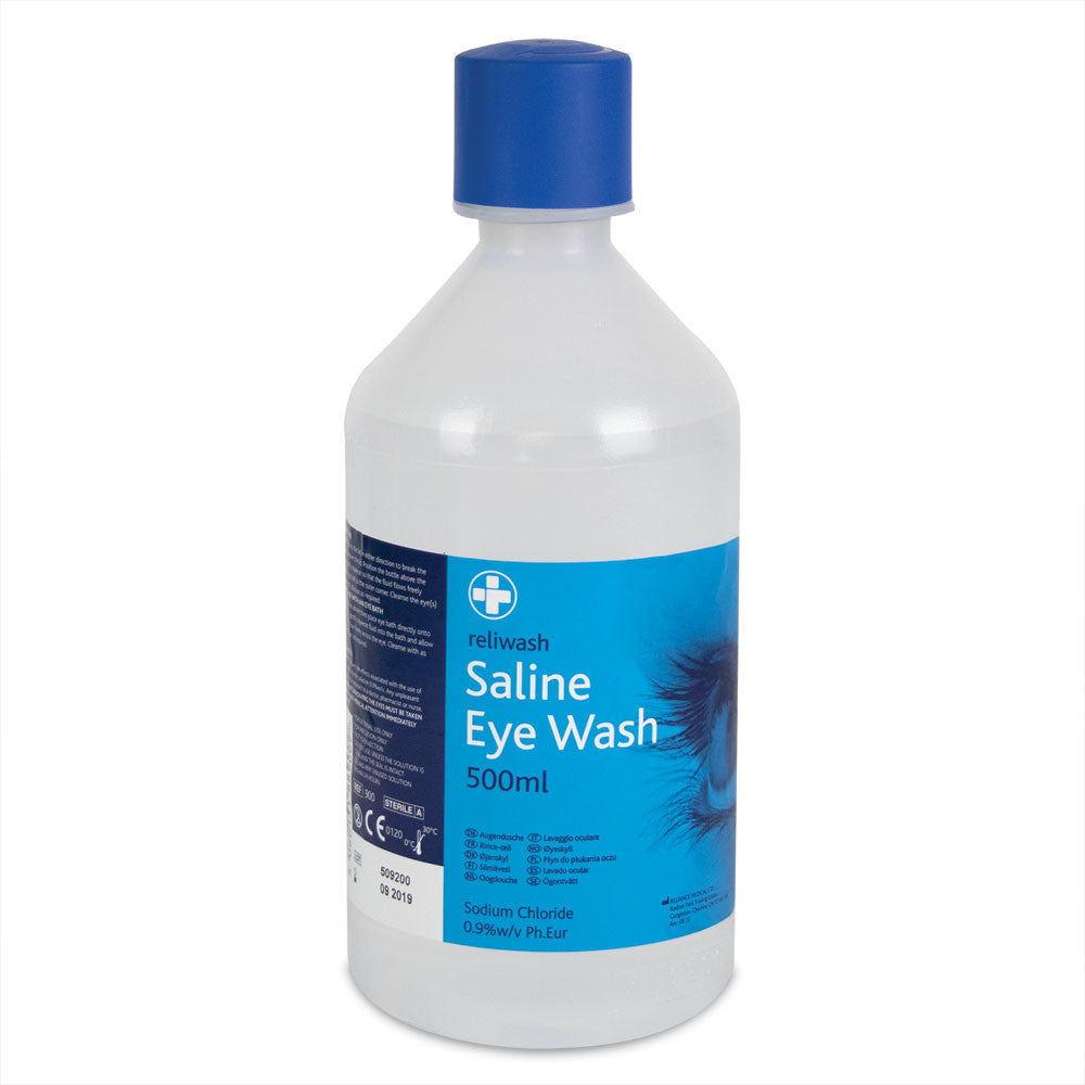 Reliwash Saline Eye Wash  500ml bottle