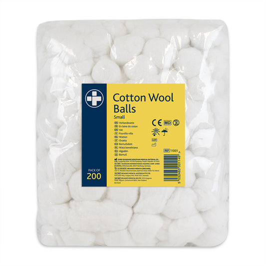 Cotton Wool Balls Small Pack of  200