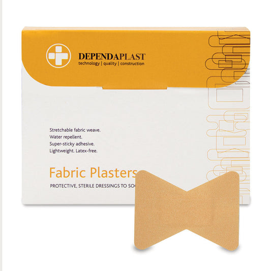 Dependaplast Advanced Fabric Plasters Fingertip Box of 50