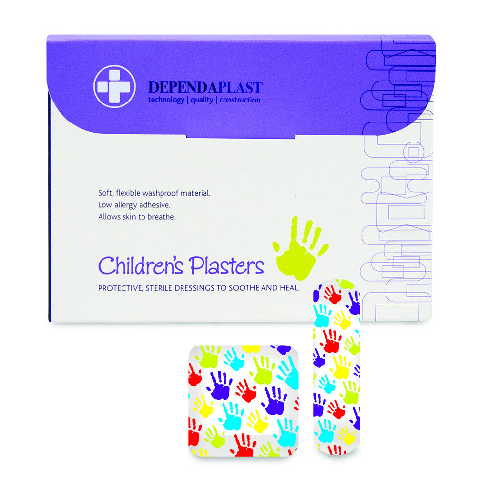 Dependaplast Washproof Plasters Assorted Childrens