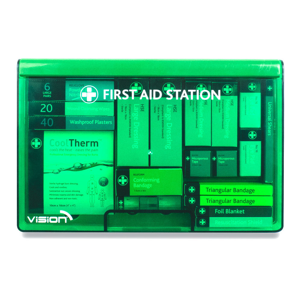 Workplace First Aid Station