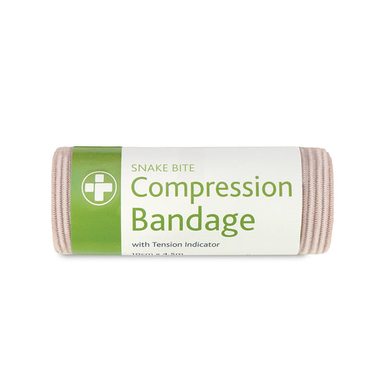 Compression Bandage (Snake Bite) with Tension Indicator 10cm x 4.5m Case of 300