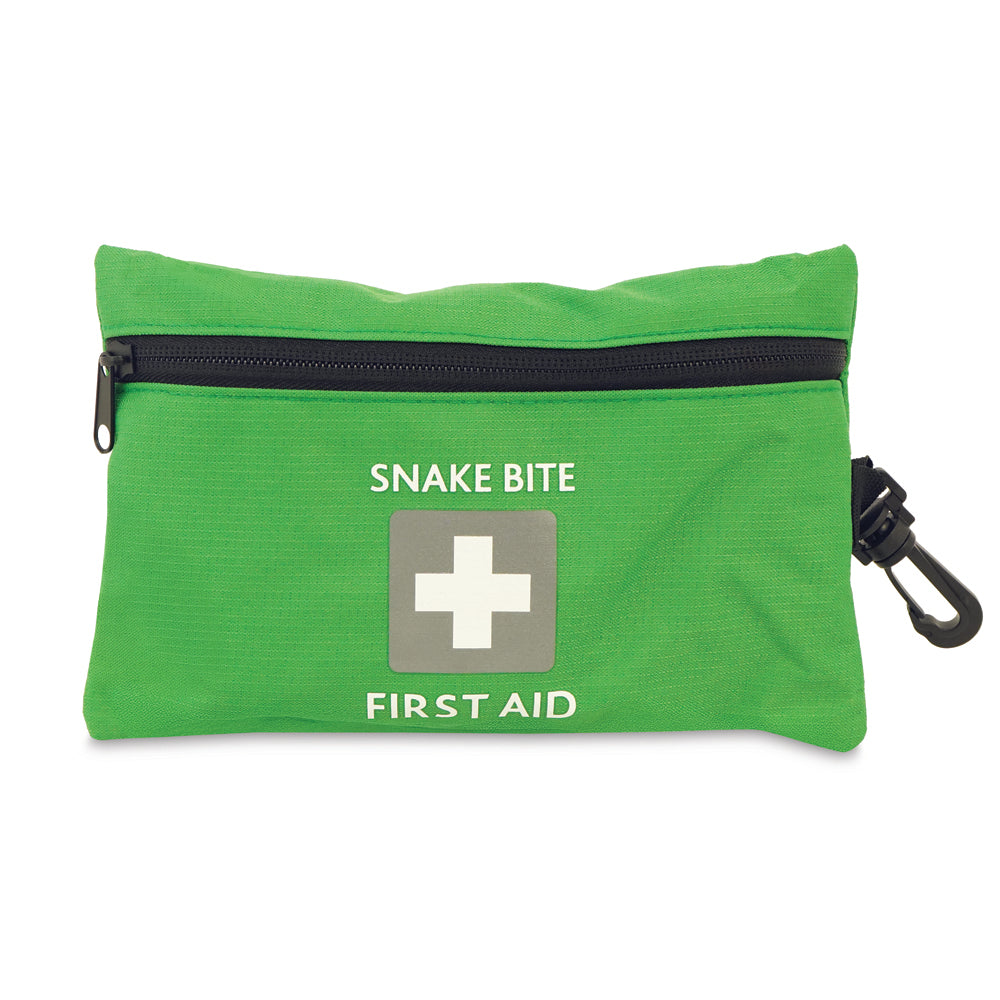 SnakeBite First Aid Kit in Green Lewis-Plast Bag
