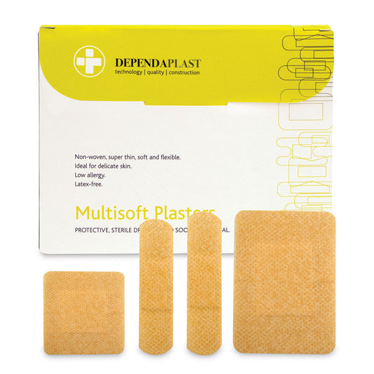 Dependaplast Multisoft Plasters Assorted Box of 100
