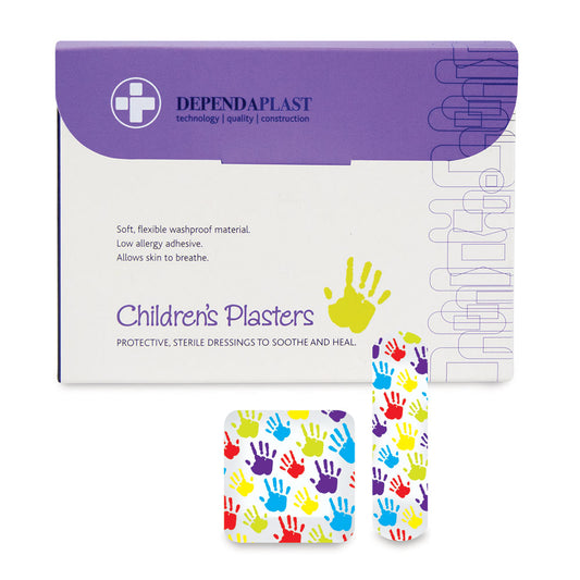 Dependaplast Washproof Plasters Assorted Childrens