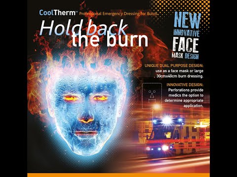 CoolTherm Dual Purpose Face Mask Dressing 30cm x 40cm