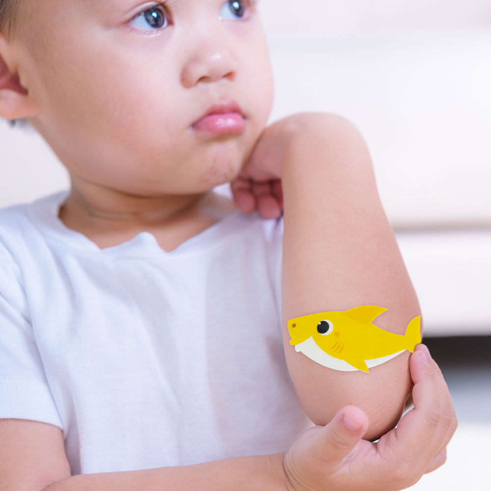 Baby Shark First Aid Kit in Silicon Pouch